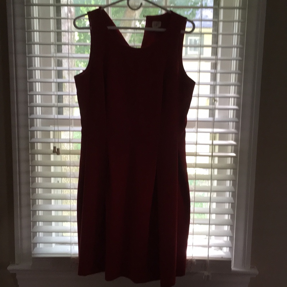 Loft red dress